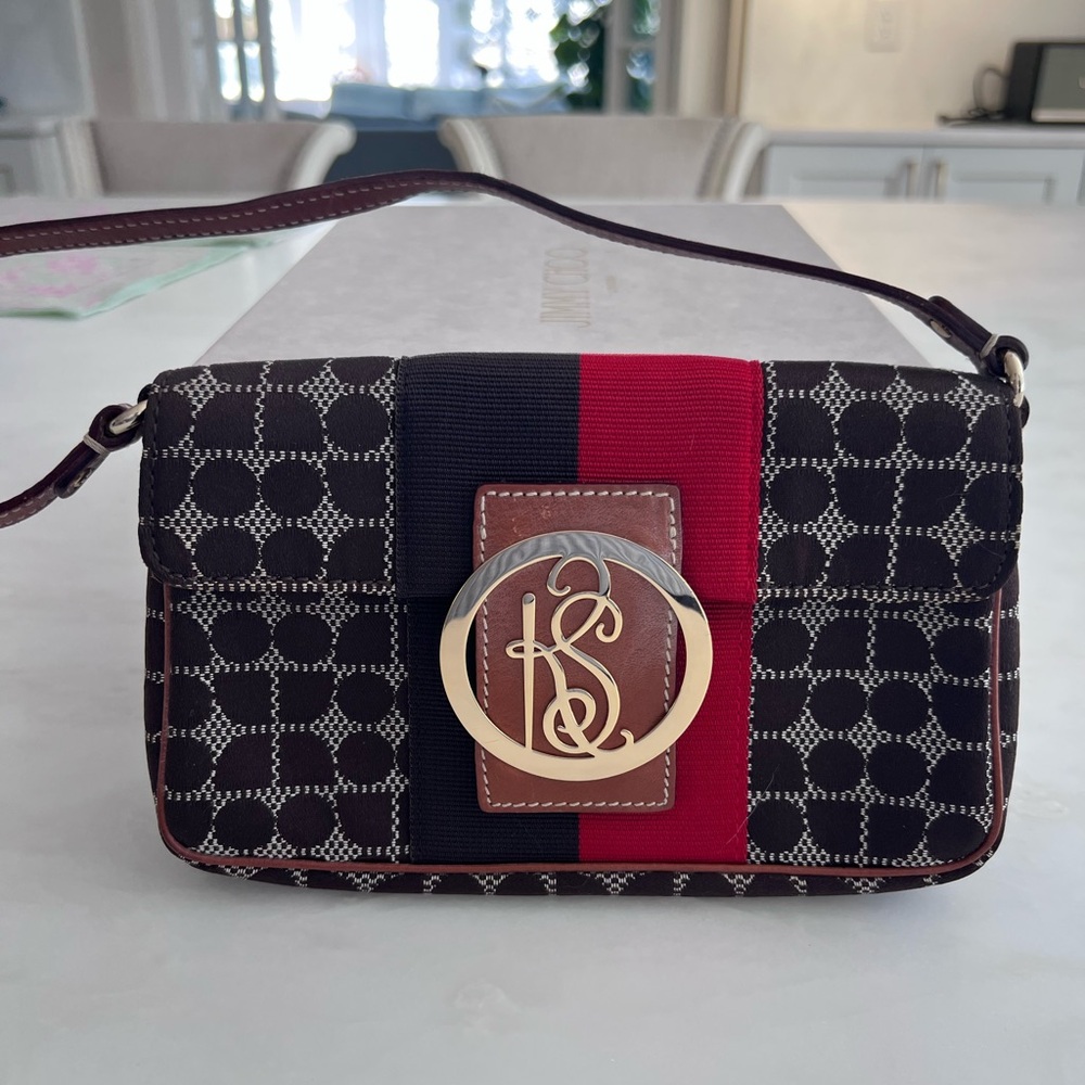 Kate Spade Black and Red Shoulder Bag - Picture 2 of 7